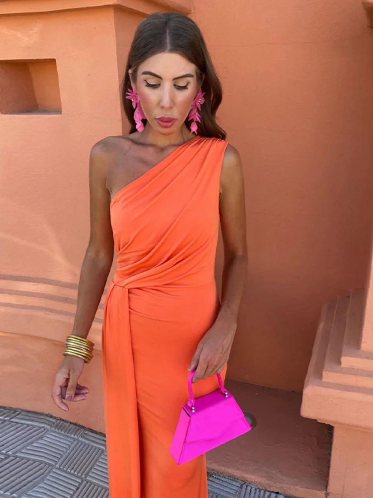 Lia™ | Asymmetrisches Maxikleid