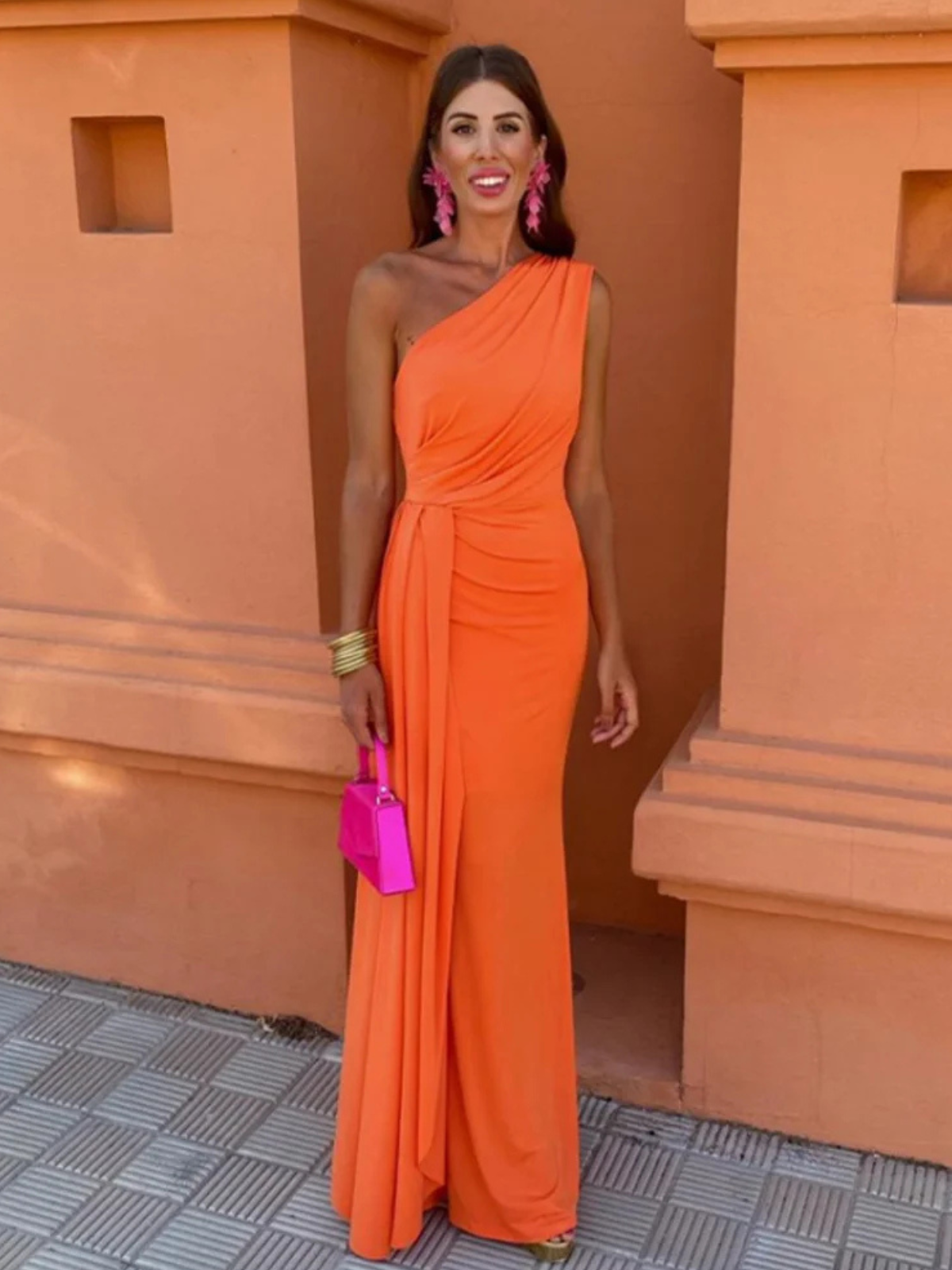 Lia™ | Asymmetrisches Maxikleid