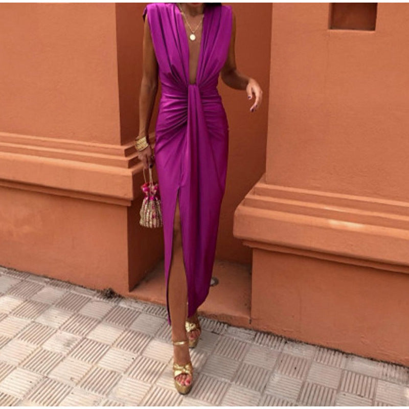 Crocetta™ | Elegantes Kleid mit Ausschnitt