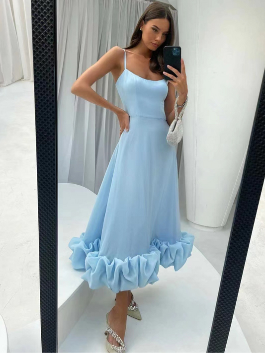 Violet™ | Elegantes Rüschenkleid