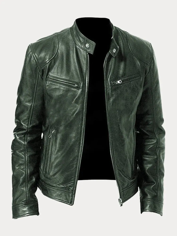 Thorian™ | Locker sitzende Lederjacke