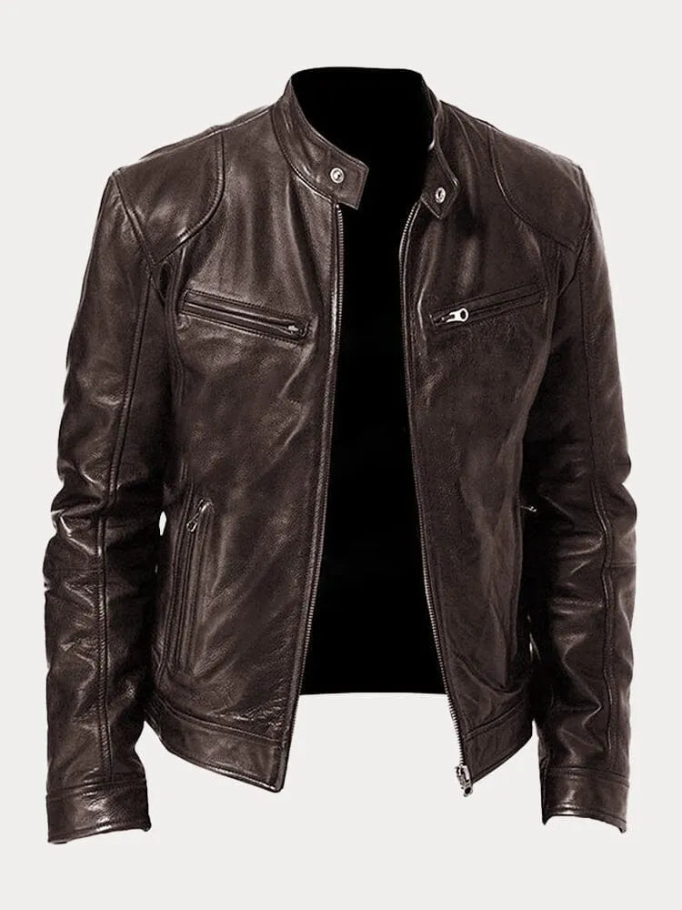 Thorian™ | Locker sitzende Lederjacke