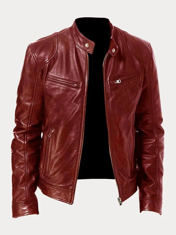 Thorian™ | Locker sitzende Lederjacke
