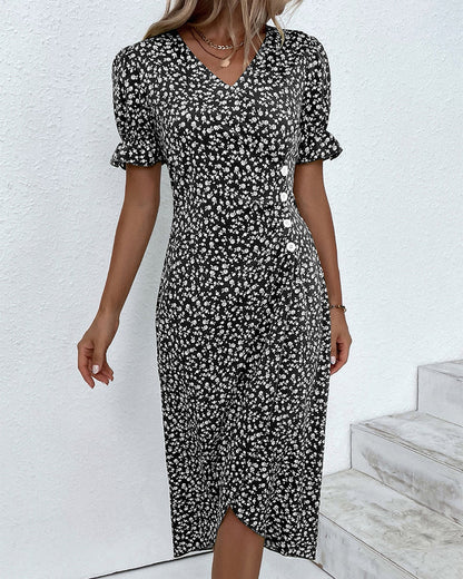 Valkyrie™ | Kleid mit weichen Blüten