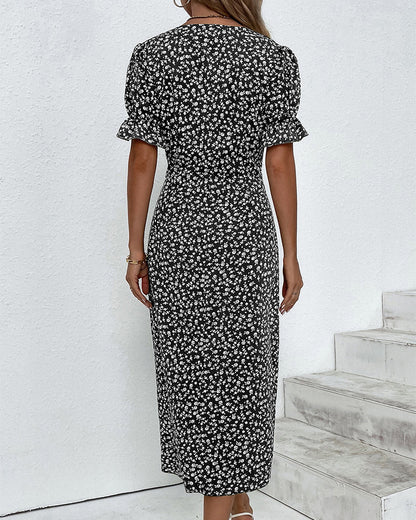 Valkyrie™ | Kleid mit weichen Blüten