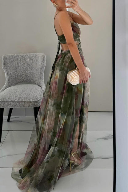 Lunesa™ | Geblümtes Maxikleid