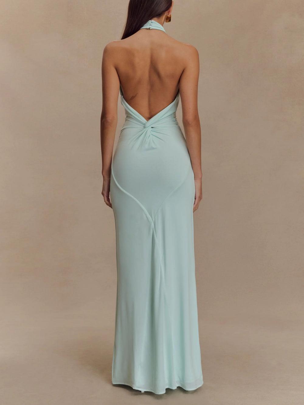 Jianna™ | Elegantes Neckholder-Kleid
