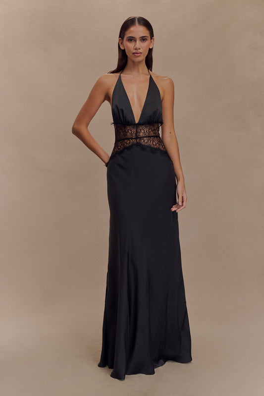 Velina™ | Traumhaftes Kleid aus Spitze und Satin