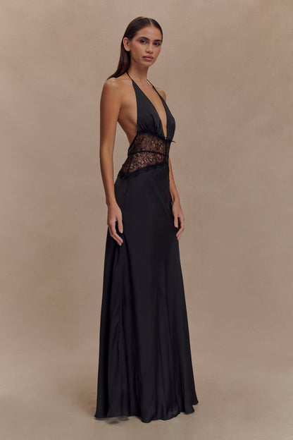 Velina™ | Traumhaftes Kleid aus Spitze und Satin