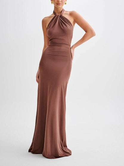 Jianna™ | Elegantes Neckholder-Kleid