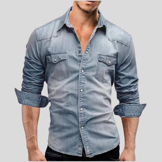 Sami™ | Urbanes Denim-Hemd