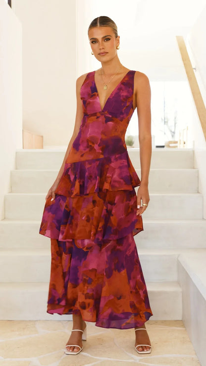 Cleo™ | Fließendes Eleganzkleid