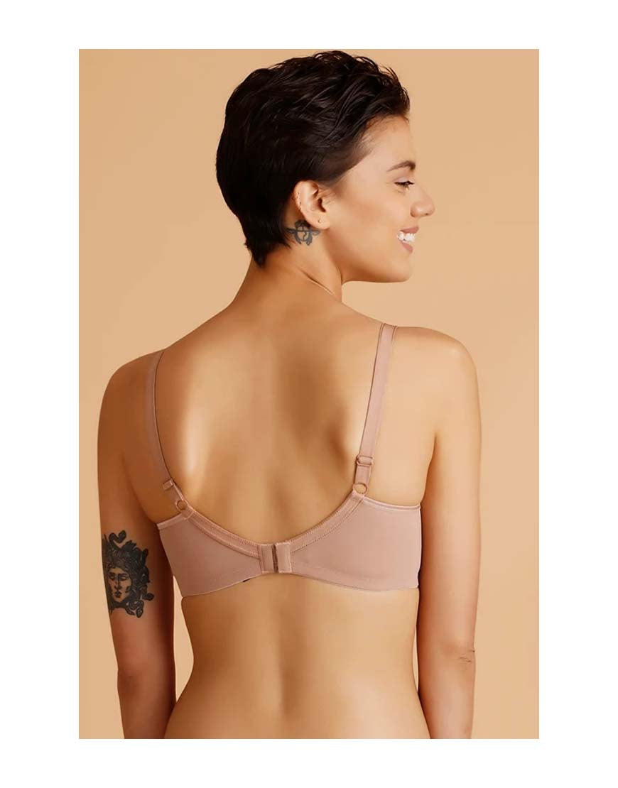 LOSHA True Curve bügelloser Minimizer-BH – Hautfarben