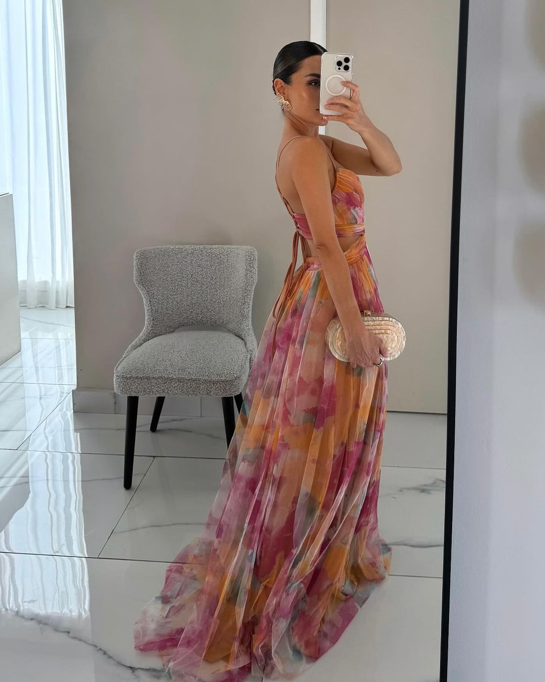 Elena™ | Atemberaubendes Floral Maxikleid