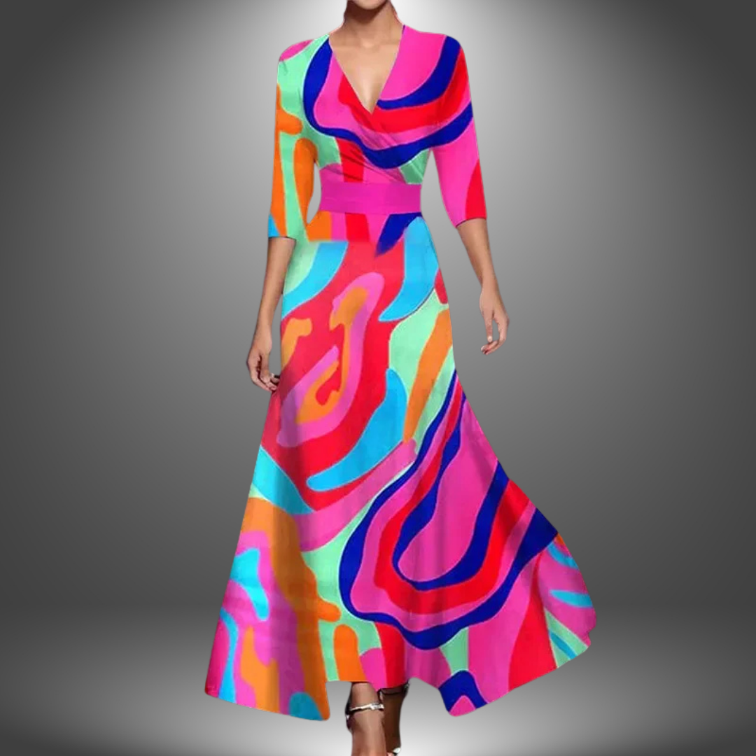 Scarlett™ | Damen Langes Kleid