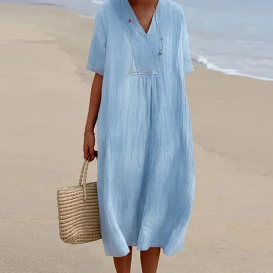 Kendra™ | Locker geschnittenes Midi-Kleid im Casual-Stil