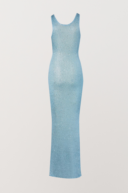 Violet™ | Pailletten-Maxikleid
