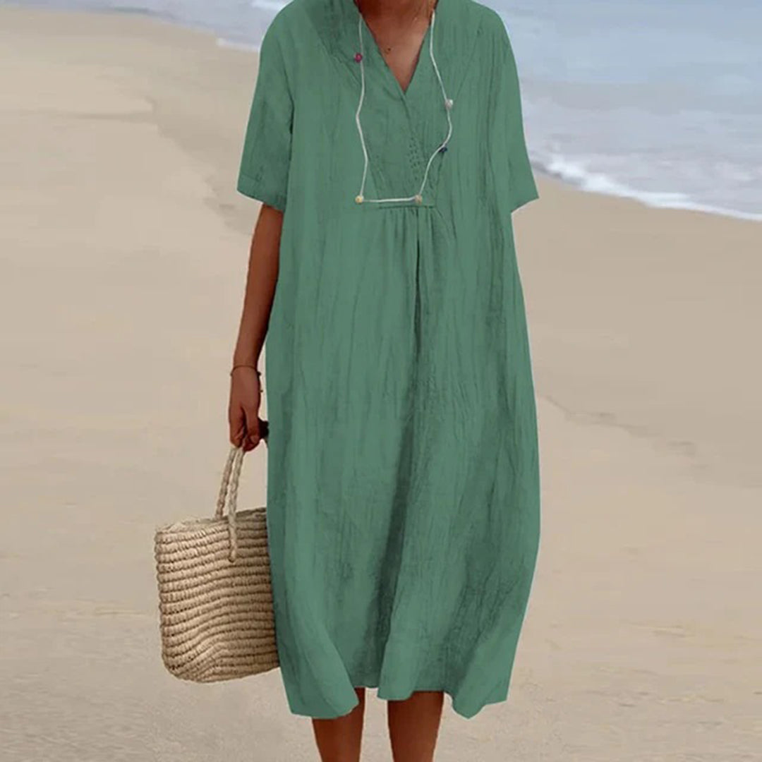 Kendra™ | Locker geschnittenes Midi-Kleid im Casual-Stil