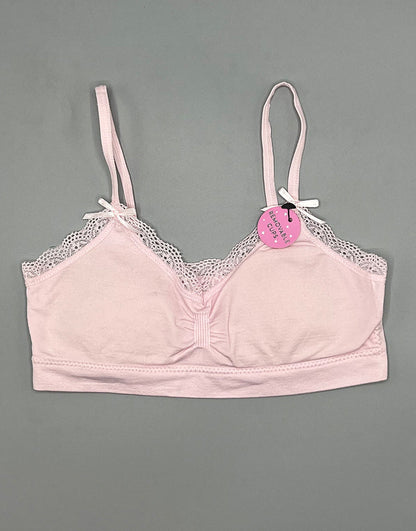 Teens Pack mit 3 Trainings-BHs mit herausnehmbaren Polstern – Cradle Pink