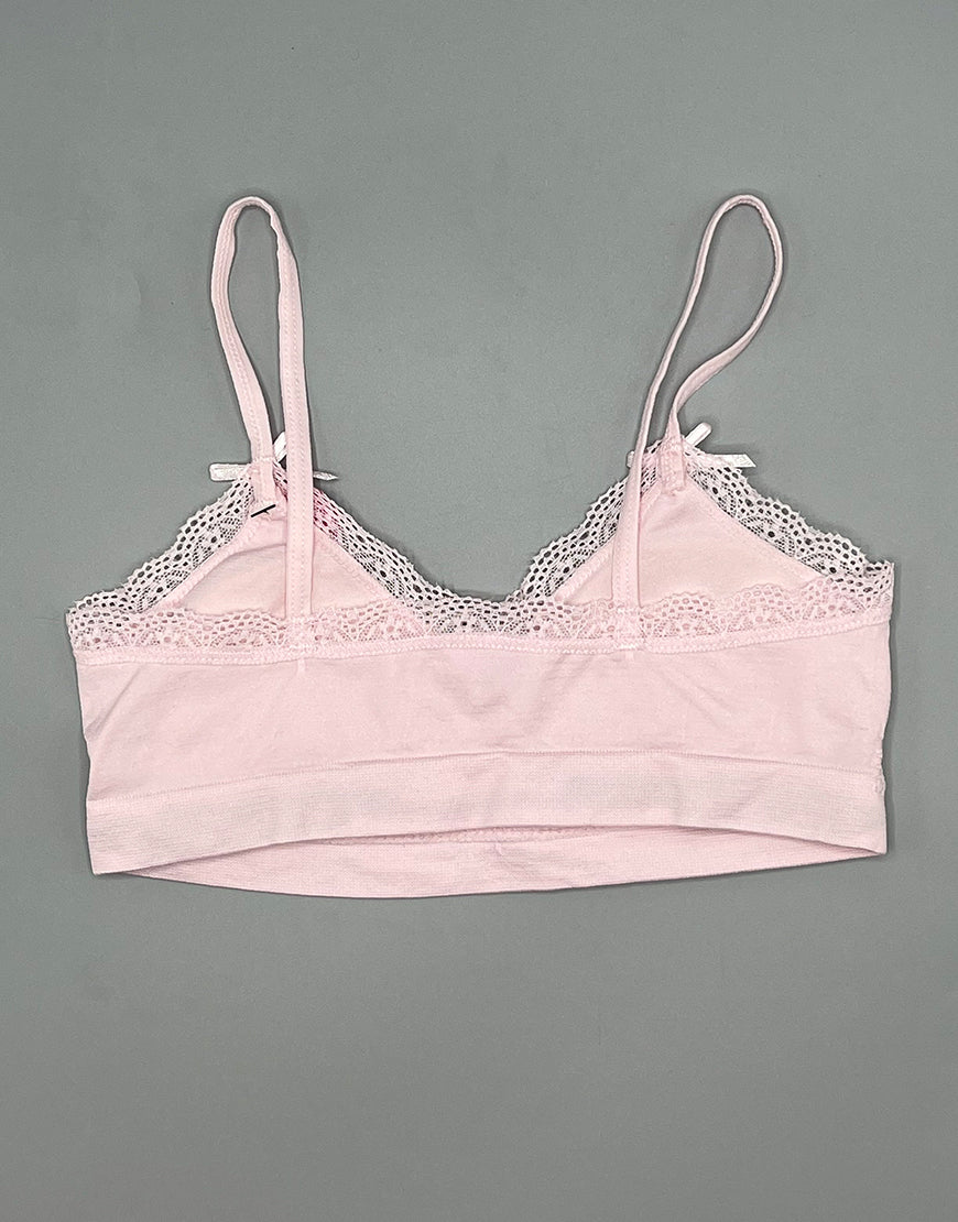Teens Pack mit 3 Trainings-BHs mit herausnehmbaren Polstern – Cradle Pink