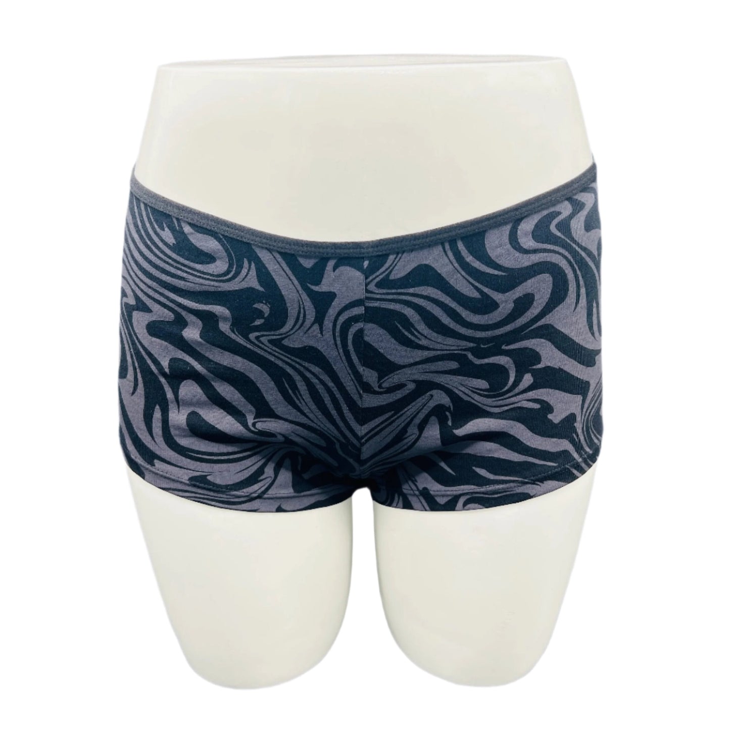 SUPER SOFT BOY SHORTS COTTON BRIEF – ZEBRA