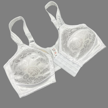 Losha Frontöffnender Minimizer-BH – Weiß