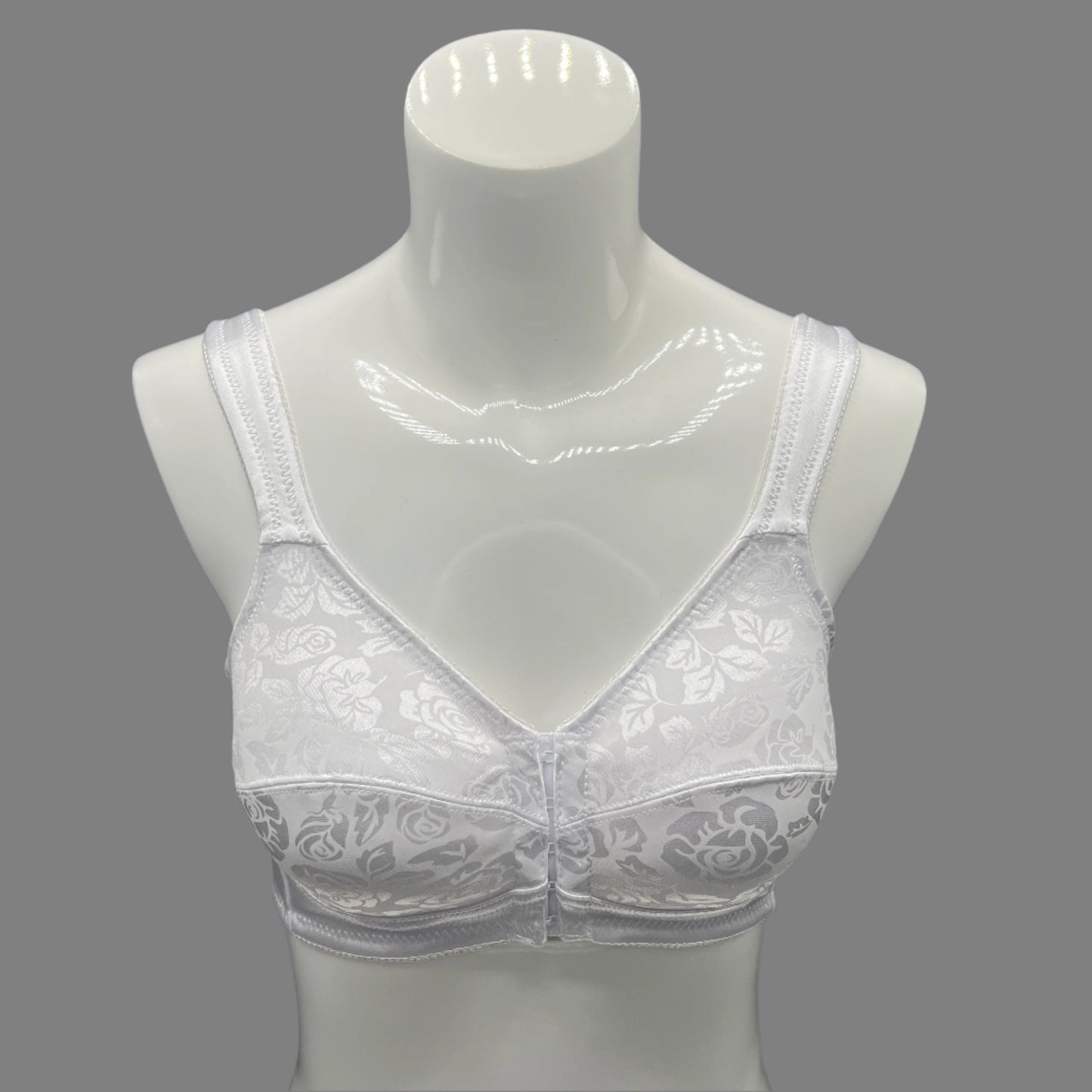 Losha Frontöffnender Minimizer-BH – Weiß