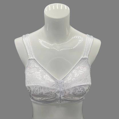 Losha Frontöffnender Minimizer-BH – Weiß