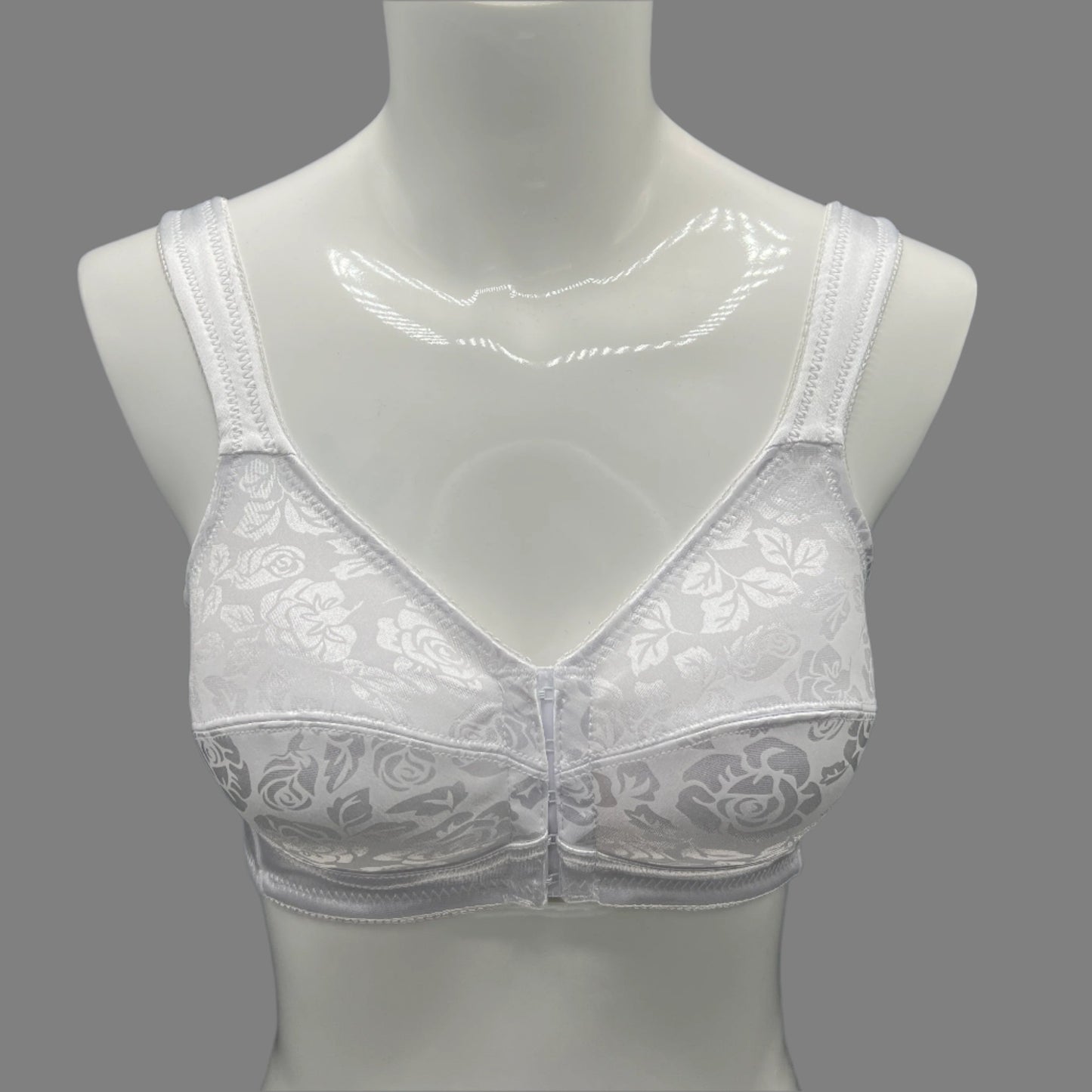 Losha Frontöffnender Minimizer-BH – Weiß