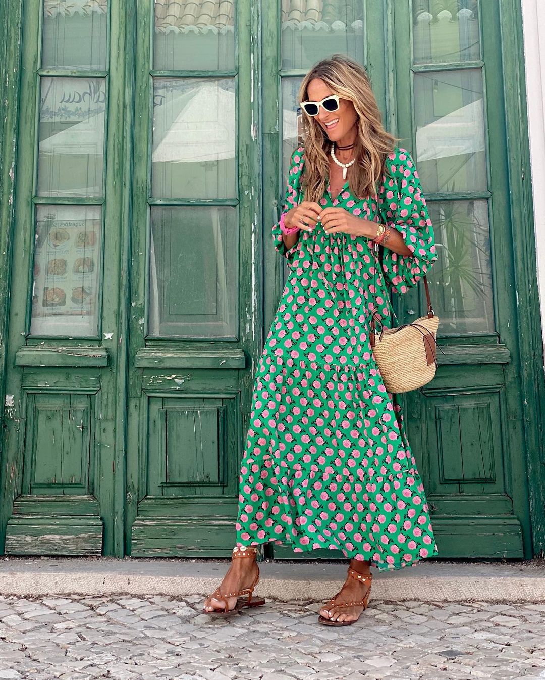 Natalie™ | Frisches Blumen-Saison Kleid
