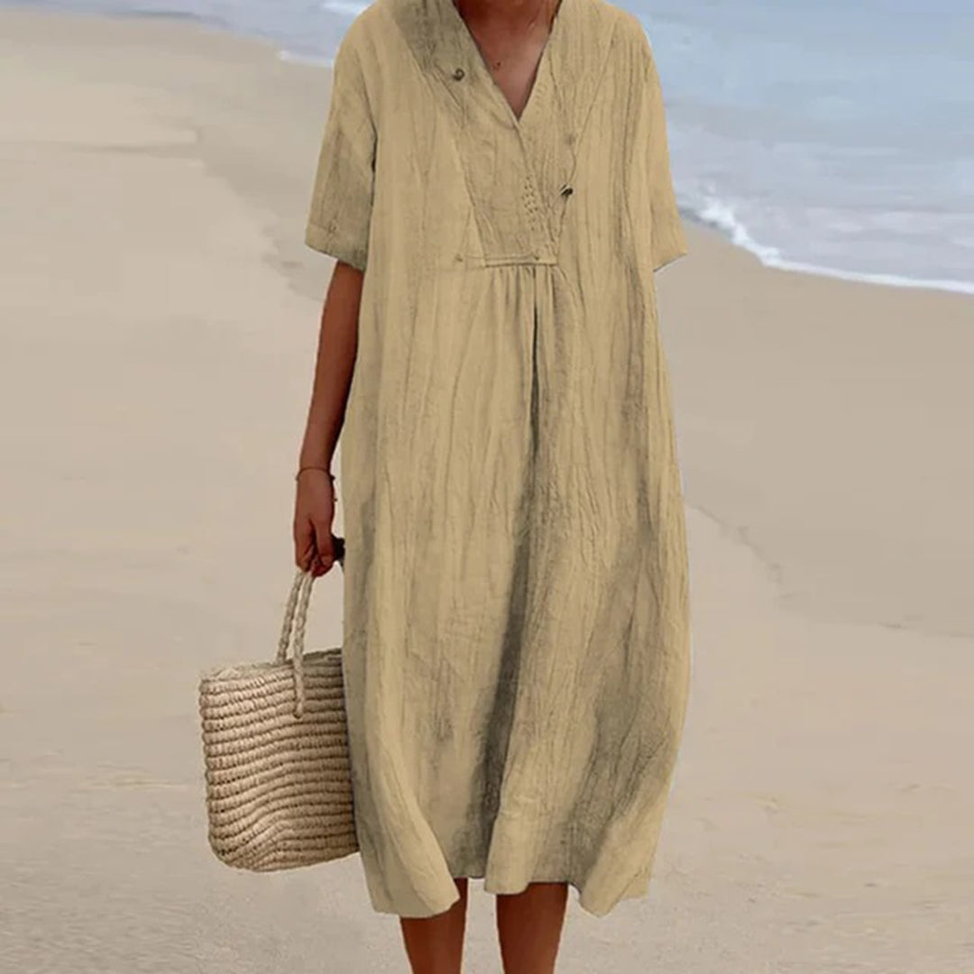 Kendra™ | Locker geschnittenes Midi-Kleid im Casual-Stil
