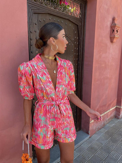 Christa™ | Taillierter Playsuit