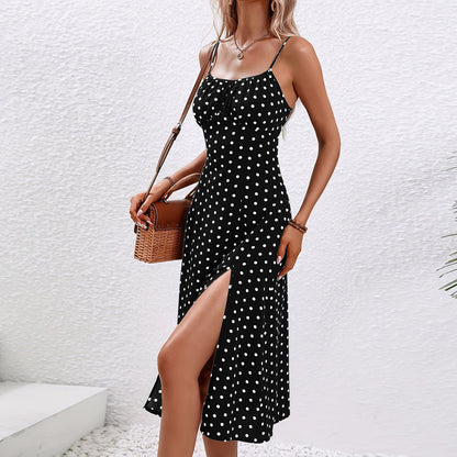 Jasmine™ | Chic Polka Midi