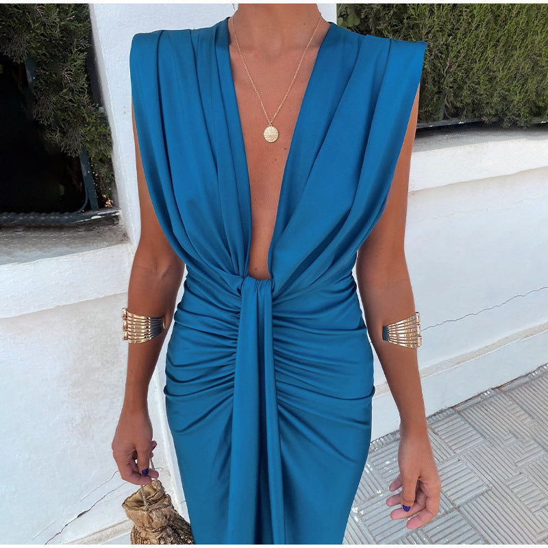 Crocetta™ | Elegantes Kleid mit Ausschnitt
