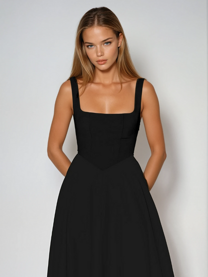 Lucinda™ | Kleid in purpurroter Eleganz