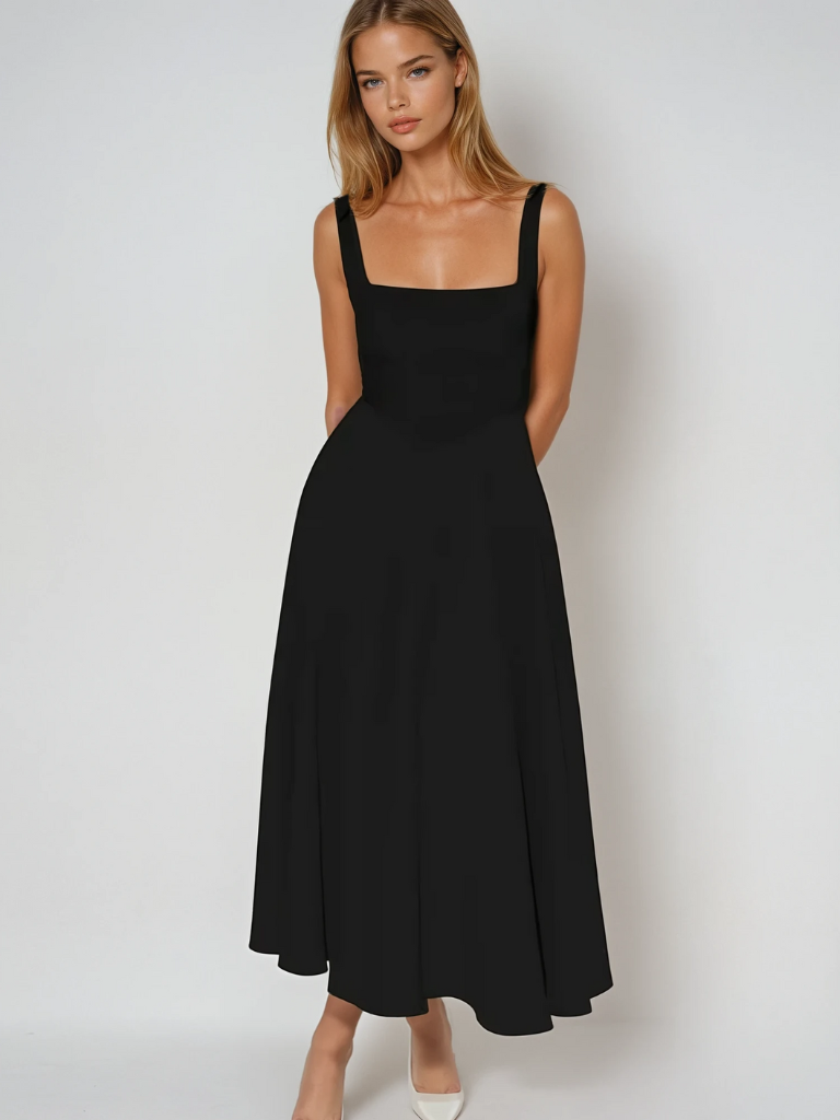 Lucinda™ | Kleid in purpurroter Eleganz