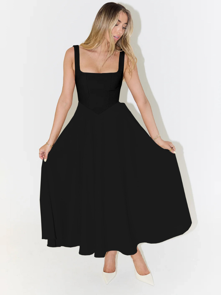 Lucinda™ | Kleid in purpurroter Eleganz