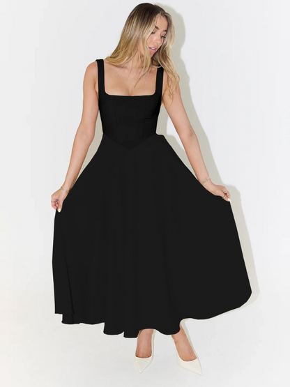 Lucinda™ | Kleid in purpurroter Eleganz