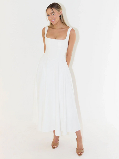 Lucinda™ | Kleid in purpurroter Eleganz