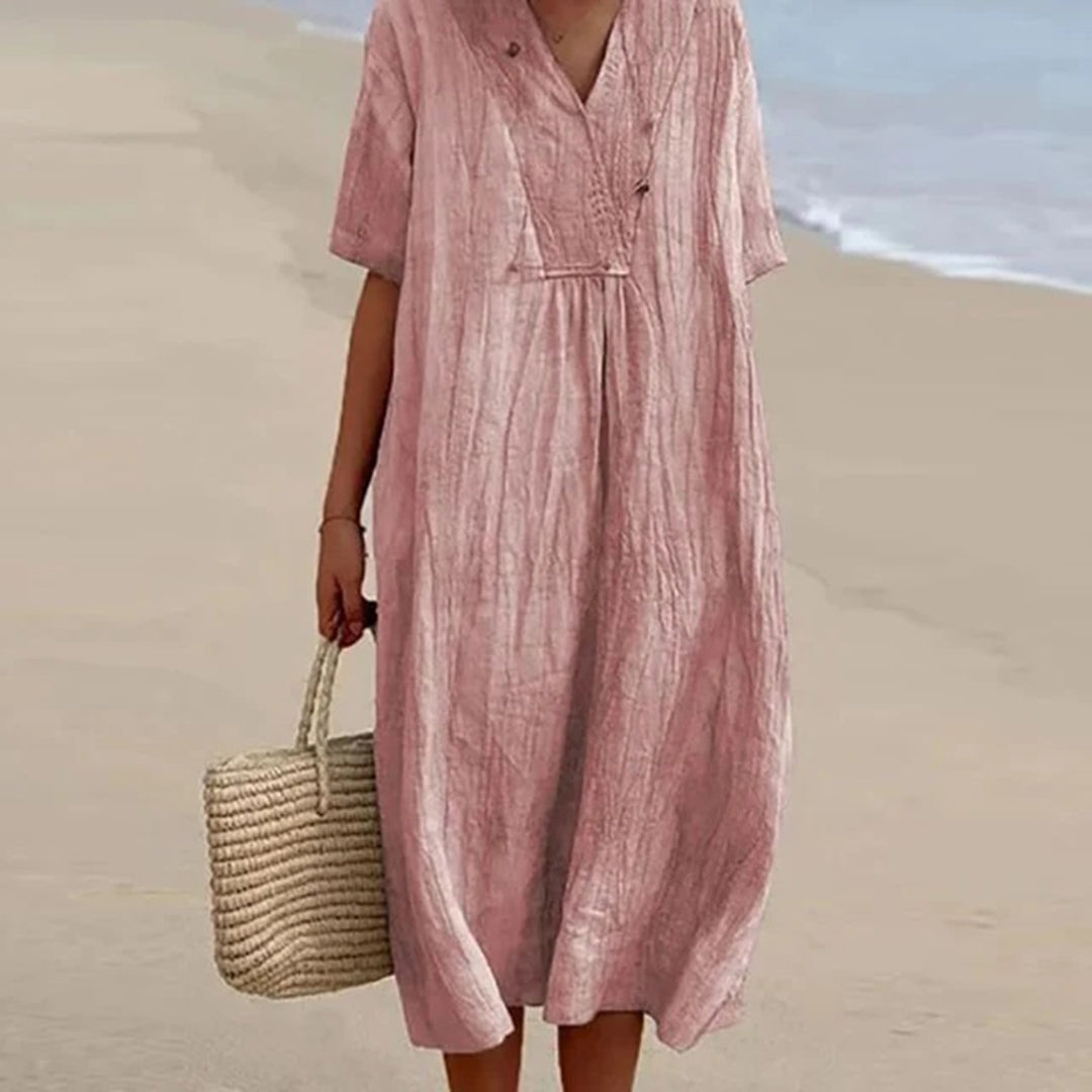Kendra™ | Locker geschnittenes Midi-Kleid im Casual-Stil