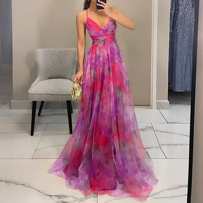 Lunesa™ | Geblümtes Maxikleid