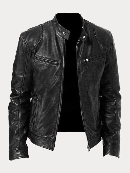 Thorian™ | Locker sitzende Lederjacke