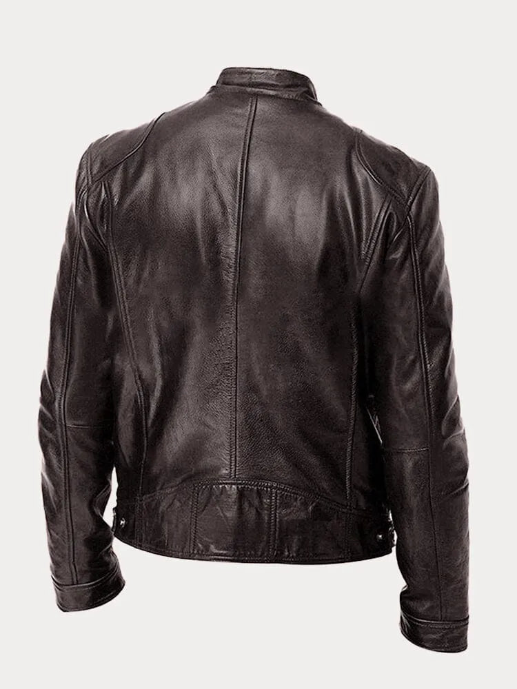 Thorian™ | Locker sitzende Lederjacke