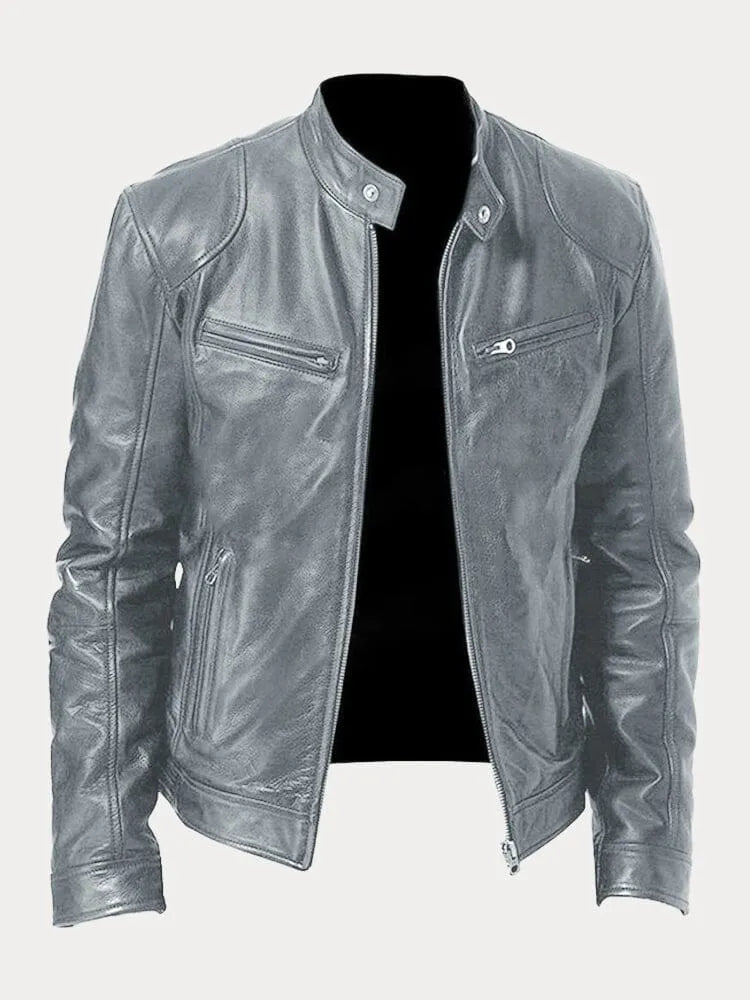 Thorian™ | Locker sitzende Lederjacke