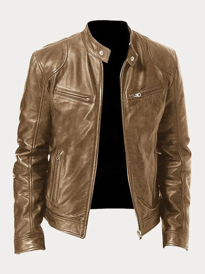 Thorian™ | Locker sitzende Lederjacke