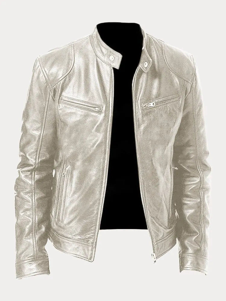 Thorian™ | Locker sitzende Lederjacke