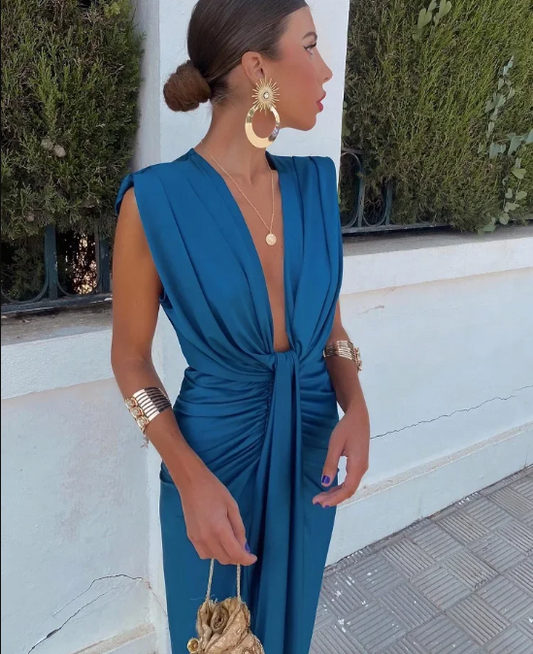 Crocetta™ | Elegantes Kleid mit Ausschnitt
