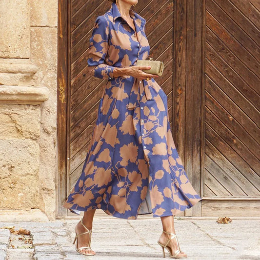 Mariella™ | Klassisches Kleid mit Taillenkordel