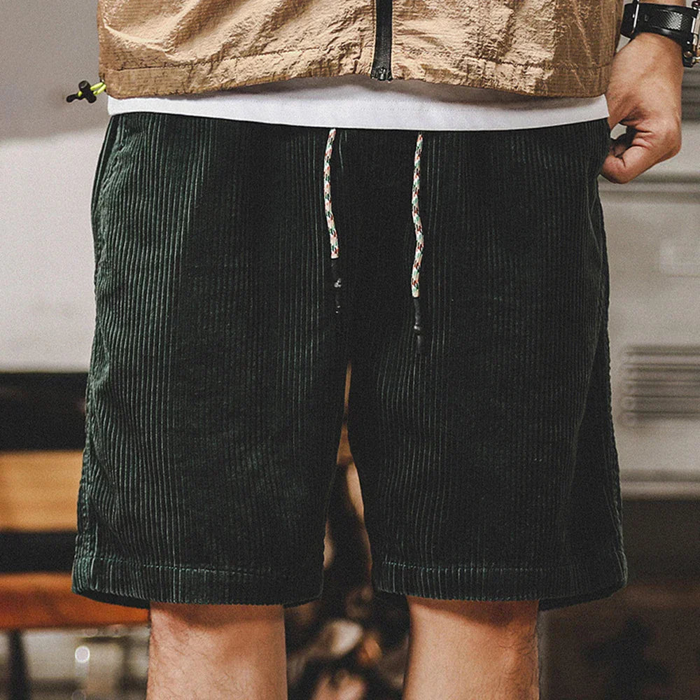 Halsten™ | Locker sitzende Cord-Shorts