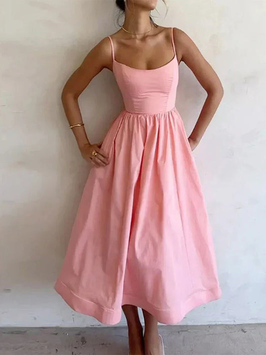 Arleth™ | Stilvolles Trägerkleid